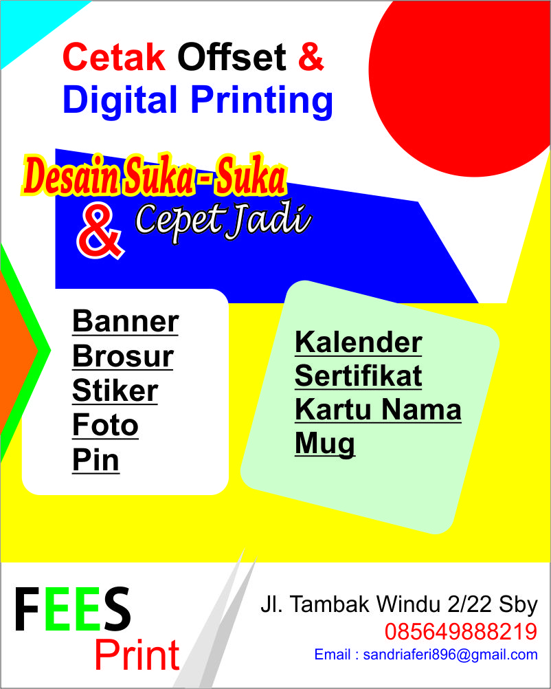 20 Koleski Terbaru Harga  Cetak Stiker  Bontax Paperku 