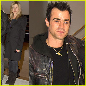 Justin Theroux With Jennifer Aniston