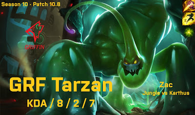 GRF Tarzan Zac JG vs Karthus - KR 10.8