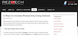 http://www.rezitech.com/2015/02/increase-productivity-using-outlook/