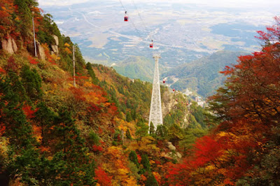 teleférico montanha Gozaisho