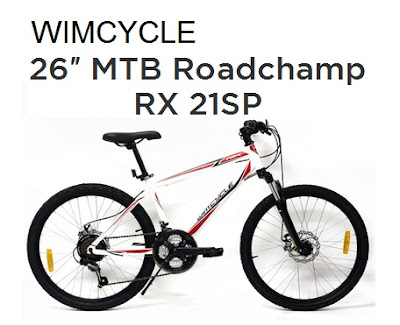 Sepeda Mtb Wimcycle Roadtech 24 dan 26 