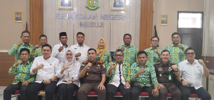 Bangun Sinergitas, Apdesi Mesuji Gelar Audensi Dengan Kejaksaan Negeri