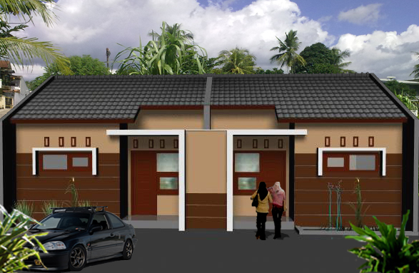  Desain Rumah Kontrakan 3 Petak 