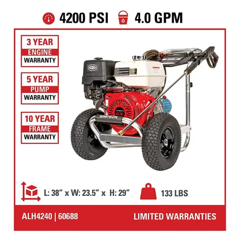 Simpson ALH4240 Aluminum 4200 PSI