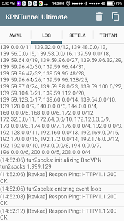 Config KPN tunnel Telkomsel Videomax