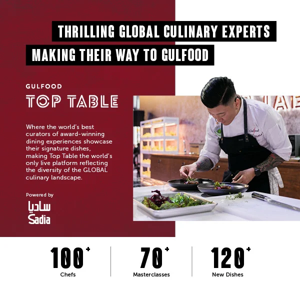 Gulfood Top Table 2023