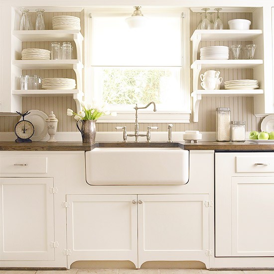 White Cabinet Kitchen Design