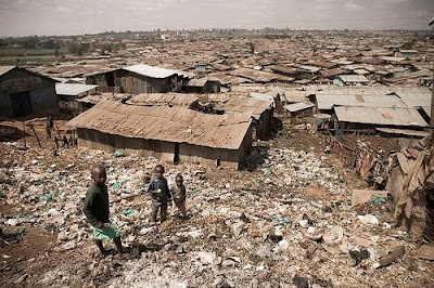 Kibera in Nairobi, Kenya 