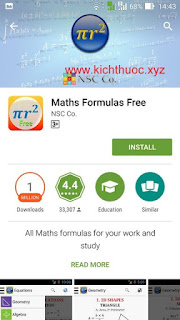 maths formulas free install