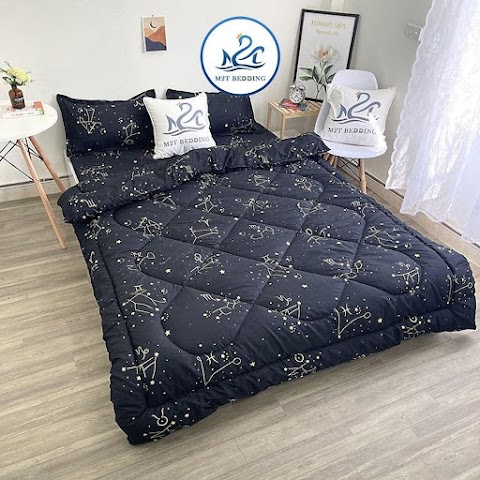 Bộ Chăn Ga Gối Cung Hoàng Đạo Cotton Poly M2T Bedding Đủ Kích Thước Trải Đệm Giường Đơn, Giường Đôi, Giường Ký Túc Xá