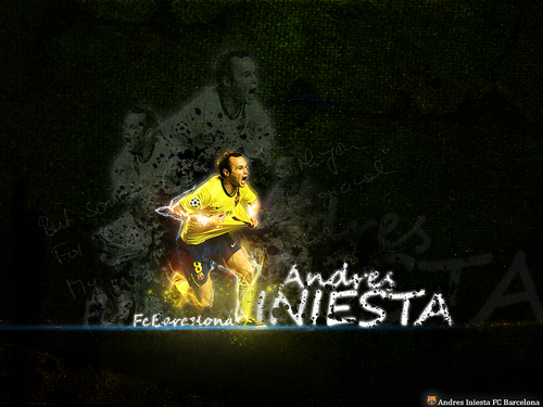 andres iniesta wallpaper. Andres Iniesta Wallpaper