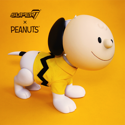 San Diego Comic-Con 2019 Exclusive Peanuts ReAction Retro Action Figures & Snoopy Vinyl Figure by Super7