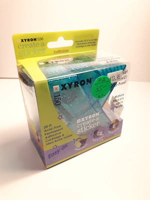 Xyron 150 sticker maker in its packaging.