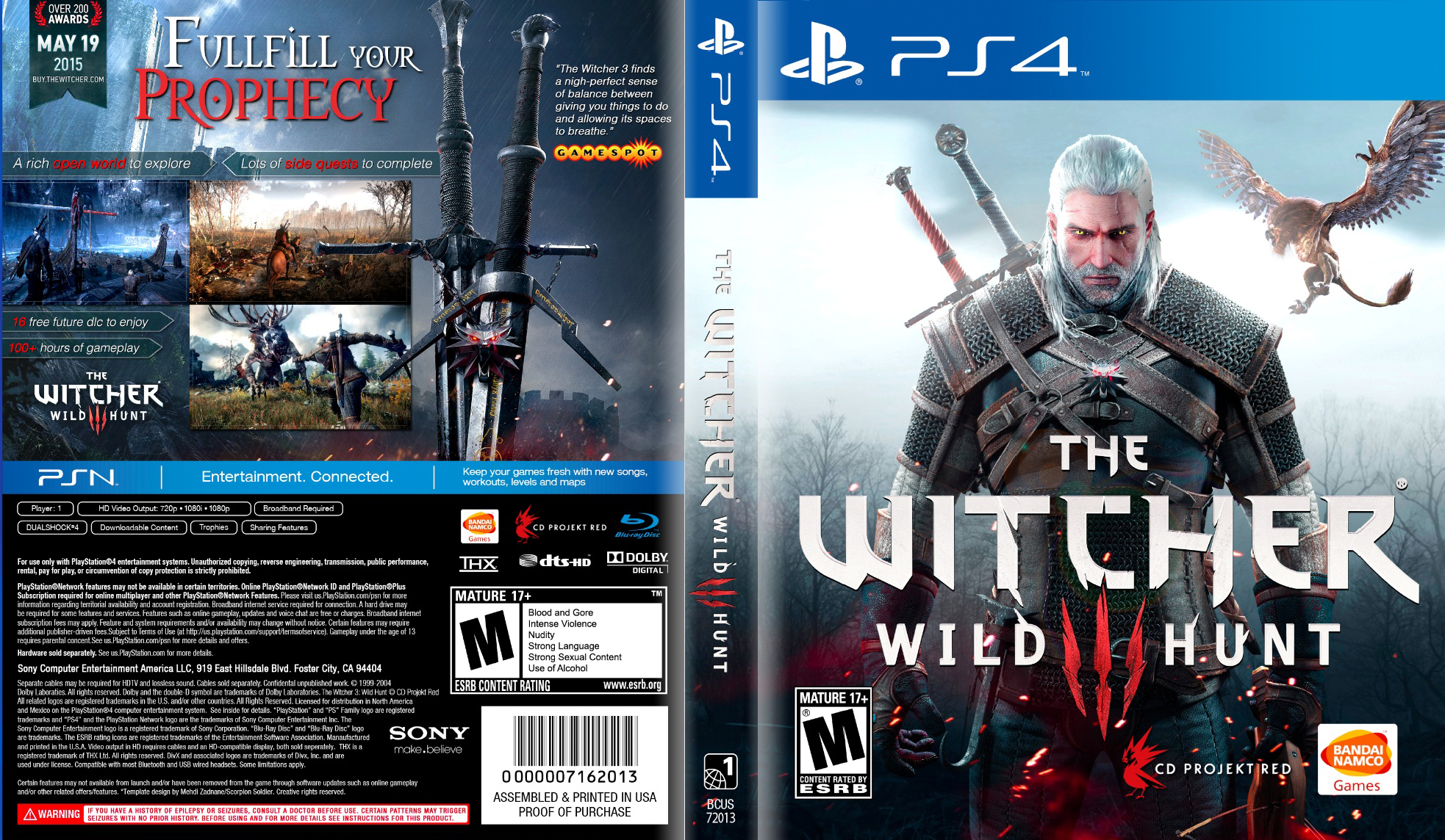 The Witcher 3: Wild Hunt - Playstation 4 - Ultra Capas