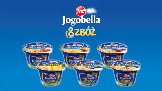 Jogobella 8 Zbóż - czyli testujemy nowe jogurty.