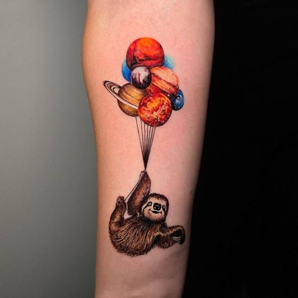 36 tatuagens de bicho-preguiça para deixar vocês inspiradas