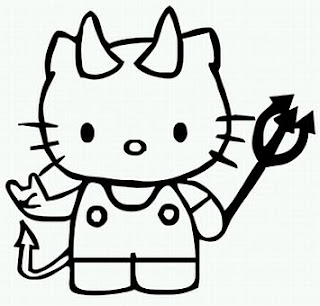 Dibujos de Hello Kitty para Pintar, parte 6