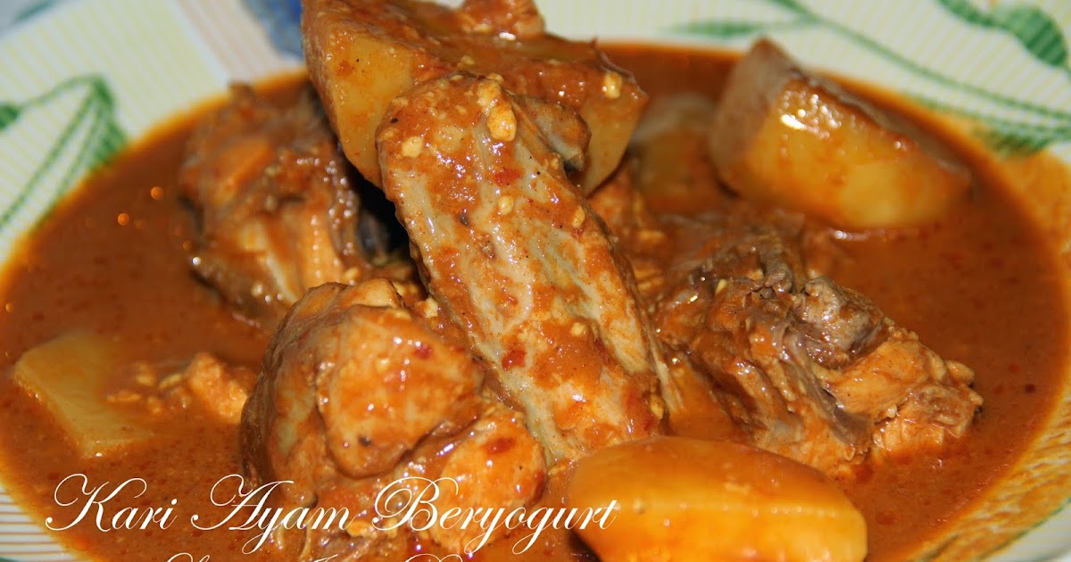 INTAI DAPUR: Kari Ayam Yogurt