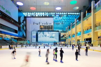 The Dubai Mall Ice Rink