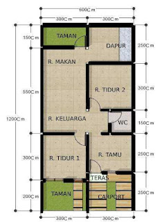  Desain Rumah 6x12 Tanpa Garasi  DESAIN  RUMAH  MINIMALIS