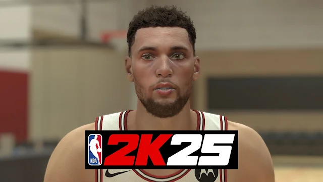 NBA 2K25 Zach LaVine Cyberface Update