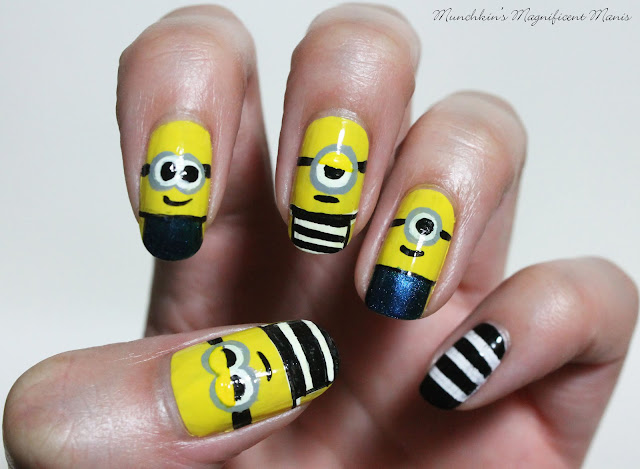 Despicable Me, Minions Nail Design