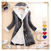 2022 New cashmere thick warm hooded coat