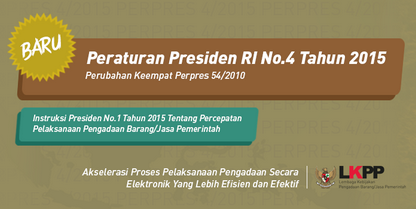 Download Penjelasan Perpres Nomor 4 Tahun 2015