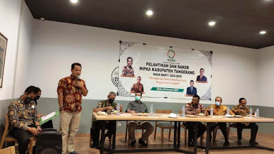  Pengukuhan HIPKA Tangerang, Khoirul Umam Ajak Pengusaha Alumni HMI Bangun Pondasi Ekonomi