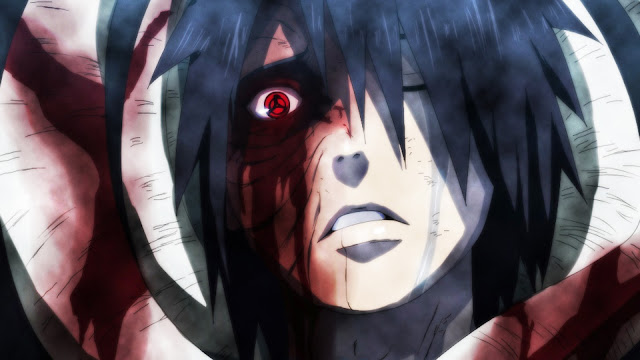    Obito Uchiha Tobi Sharingan Eyes Blood Stain Anime HD Wallpaper Desktop PC Background 