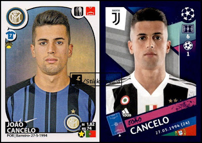 Joao Cancelo Juventus Topps Champions League 2018-19