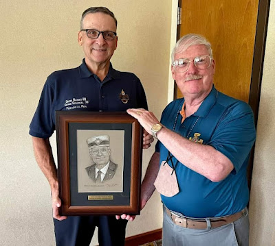 William Michael Alexander, 33°, GC. Scottish Rite Valley of Seoul, Korea. Receives Portrait by Travis Simpkins