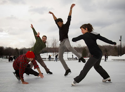 Quebec based figure skating performance art troupe Le Patin Libre