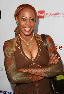 Celebrity Debra Wilson Tattoo Ideas for Women - Debra Wilson Tattoo Design Photo Gallery