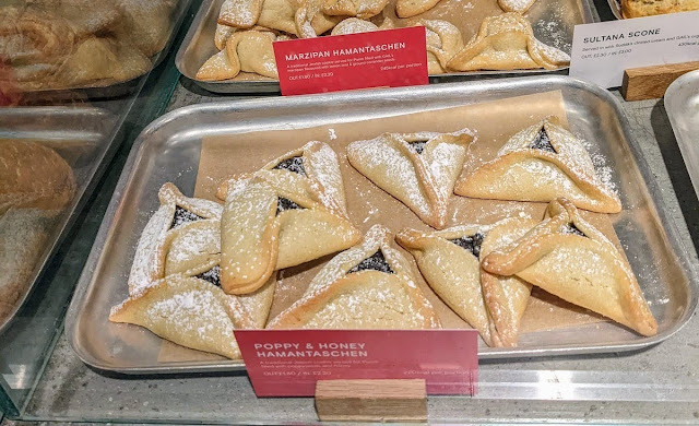 Things to do in South Kensington: Hamentaschen at Gail's Bakery