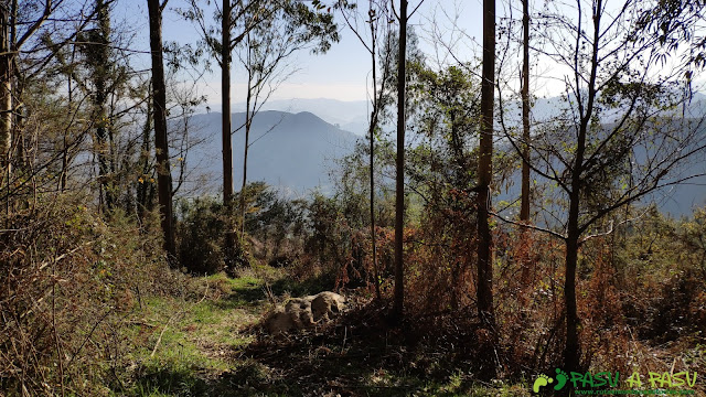 Collado en el Pico Siones por la Ruta de la Salamandra