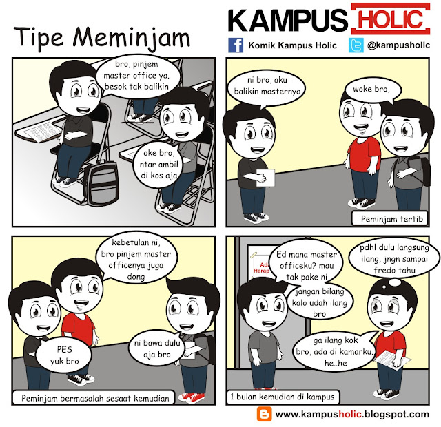 #133 Tipe Meminjam mahasiswa