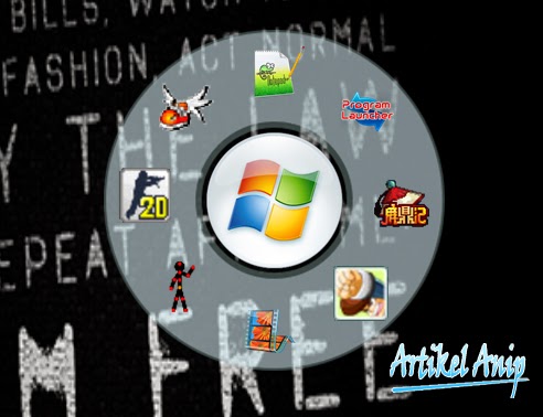 Download Windows 7 Circle Dock Bar