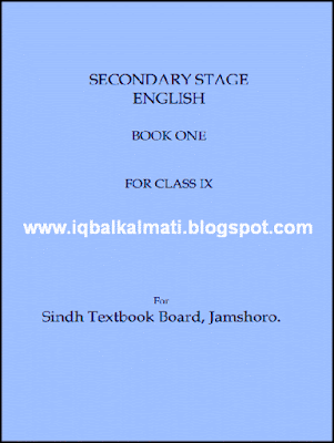 English Notes Metric 9th Class Sindh Text Book Board, Jamshoro