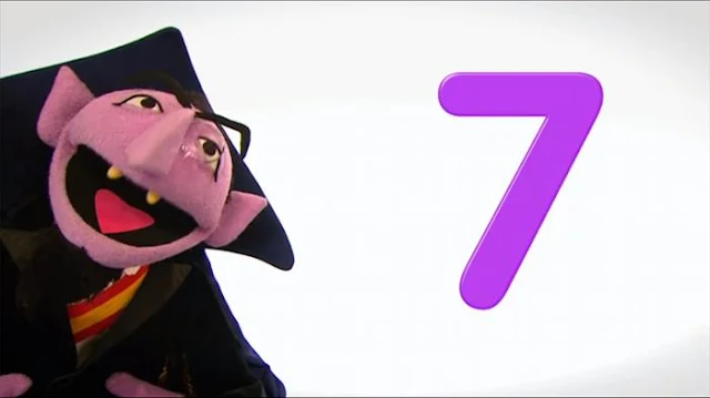 Sesame Street Episode 4812. The Count presents The number of the day, 7.