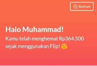 Bebas Biaya Admin Transfer Bank di Flip