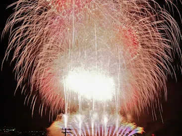 写真: 170808（火）神明の花火大会、市川大門2017