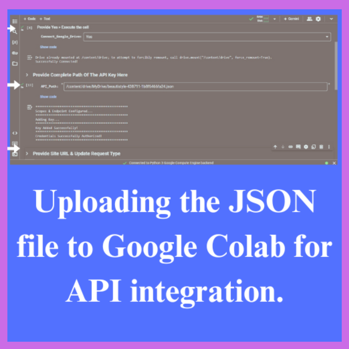 How to Instantly Index Blogger Posts Using an API Key in 2024