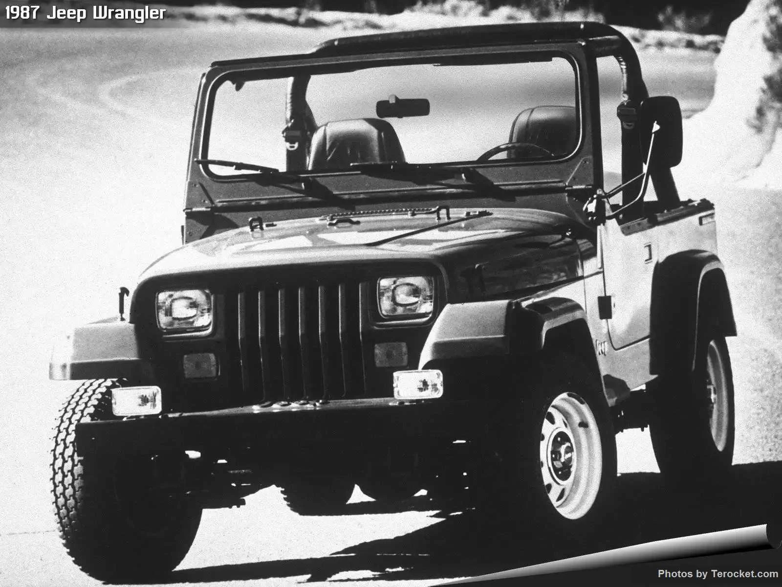 Hình ảnh xe ô tô Jeep Wrangler 1987 & nội ngoại thất