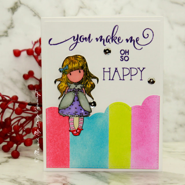 Me And My Daily Papercraft Blog - Handmade Card by Pri