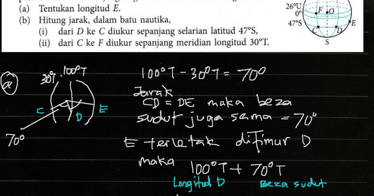 Cikgu Azman - Bukit Jalil: F5 Math Bab 9 Bumi Sebagai 