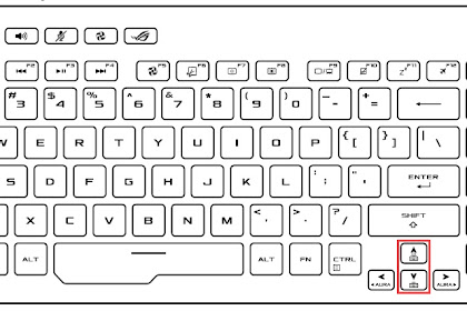 Cara Menyalakan Lampu Keyboard Laptop Asus