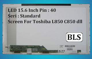 LED Laptop 15.6 Inch Pin 40 For Toshiba Satellite L850 C840 dll