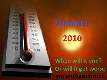 summer 2010 weather prediction us